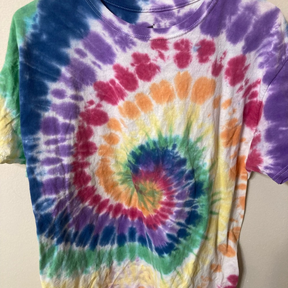 Hand Dyed Tye Dye Tee